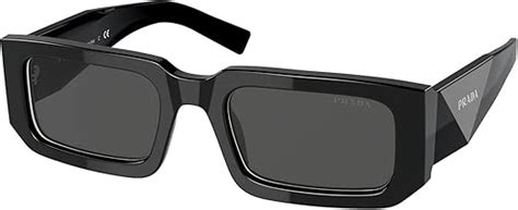 prada prada symbole pr 06ys black/dark grey 53/21/145 unisex sunglasses|Prada PR 06YS Sunglasses .